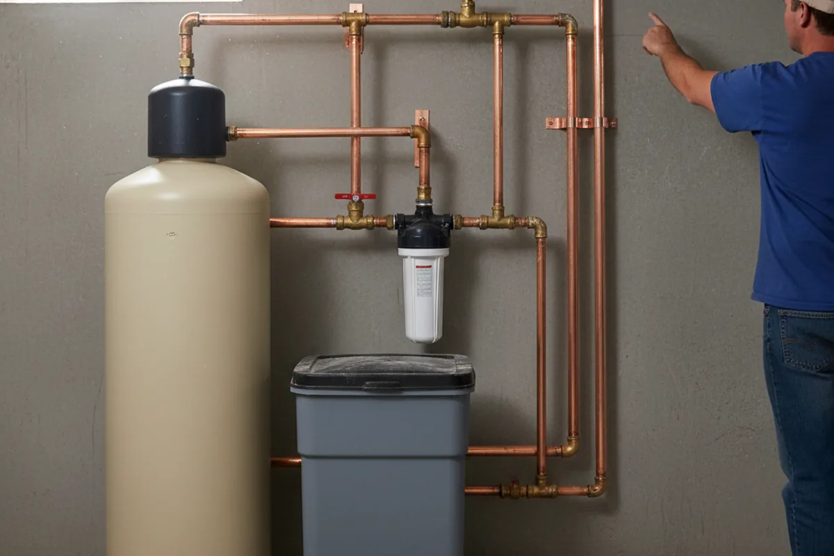 Whole-house water treatment system installed in Shell Rock